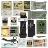 BIVOUAK™ Kit de premiers secours tactique complet pour blessures graves variante 1