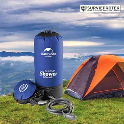 NATUREHIKE™ sac de douche camping portable survieprotek
