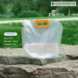 Bivouak™ Jerricane 2.5/5/10 Litres Portable pour Camping