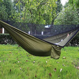 Bivouak™ Hiking hammock with mosquito net and tarpaulin