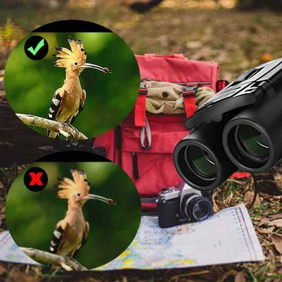 HALEBOR™ Paire de Jumelles Professionnelles Compactes 40 x 22 mm survieprotek