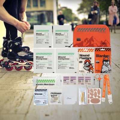 BIVOUAK™ Mini Kit de premiers secours étanche et ultra léger survieprotek