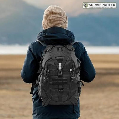 BIVOUAK™ Sac à Dos Tactique 40L survieprotek