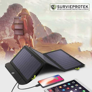 AllPowers™ chargeur solaire portable avec batterie Integrée