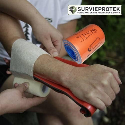 SAM™ Attelle Modulable Emballage Cylindrique survieprotek