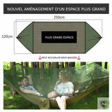 hamac moustiquaire specieuse et confortable