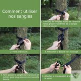 Comment attacher son hamac moustiquaire 