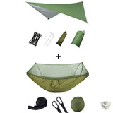 hamac camouflage moustiquaire et bache camping