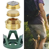 Bivouak™ Mini Réchaud à Alcool Portable  pour la randonnee