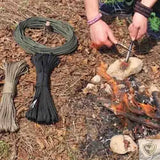 Bivouak™ Paracorde 550 de Survie Multi-fonctions pour allumer un feu