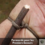 Bivouak™ Paracorde 550 de Survie Multi-fonctions pour les premiers secours