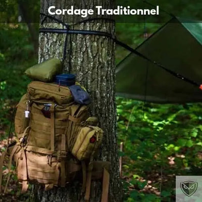 Bivouak™ Paracorde 550 de Survie Multi-fonctions cordage traditionnel