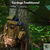 Bivouak™ Paracorde 550 de Survie Multi-fonctions cordage traditionnel