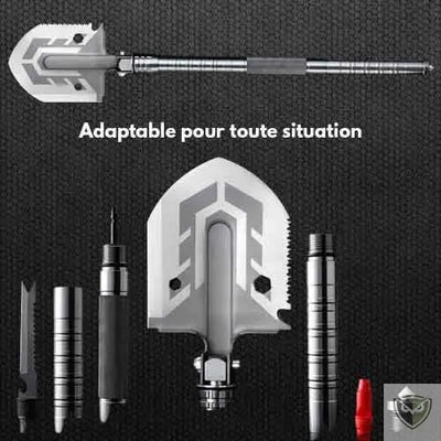 Bivouak™ Pelle militaire Camping pliable Multi-fonctions adaptable pour toute situation