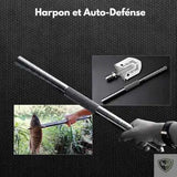 Bivouak™ Pelle Pliante de Camping Multi-fonctions harpon et auto-defense