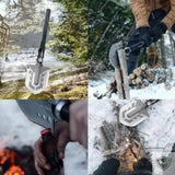 Bivouak™ Pelle militaire Pliante de Camping Multi-fonctions