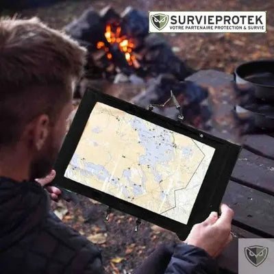 BIVOUAK™ Porte-Carte Etanche en PVC survieprotek