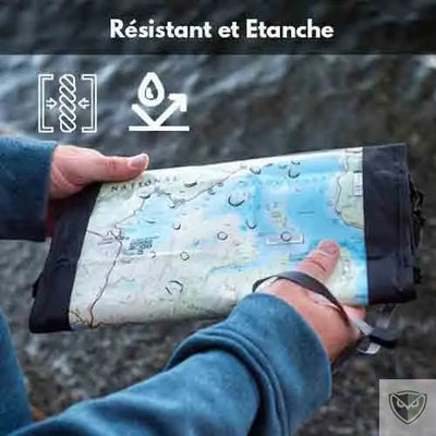 BIVOUAK™ Porte-Carte Etanche en PVC survieprotek