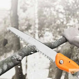 Bivouak™ mini scie pliante bushcraft de survie pour couper le bois facilement