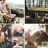 BIVOUAK™ Set de Batterie de Cuisine 6 en 1 pour Camping survieprotek