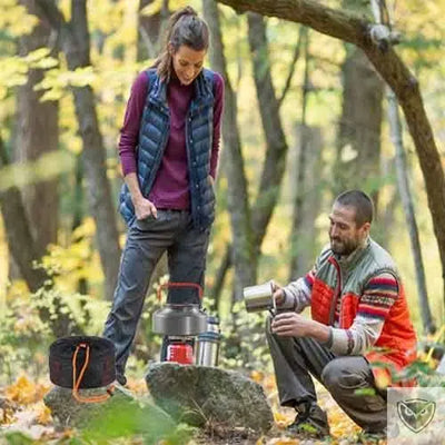 BIVOUAK™ Set de Batterie de Cuisine 6 en 1 pour Camping survieprotek