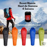 sac de couchage randonnée léger duvet ultra compact