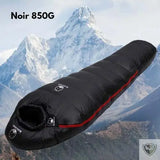 Sac de Couchage Grand Froid Duvet Ultra Compact Noir 850 gr