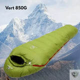 Sac de Couchage Grand Froid Duvet Ultra Compact vert 850gr