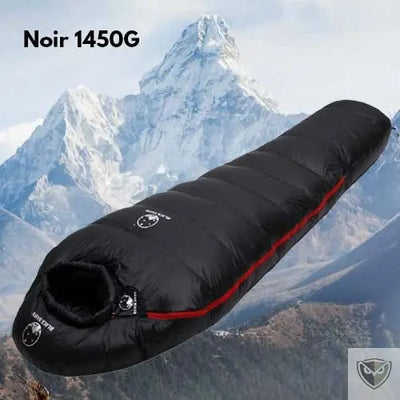 Sac de Couchage Grand Froid Duvet Ultra Compact noir 1450gr