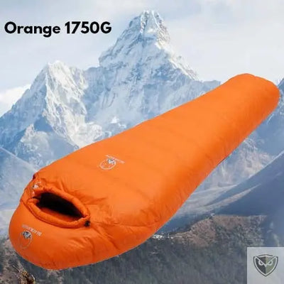 Sac de Couchage Grand Froid Duvet Ultra Compact orange 1750gr