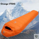 Sac de Couchage Grand Froid Duvet Ultra Compact orange 1750gr