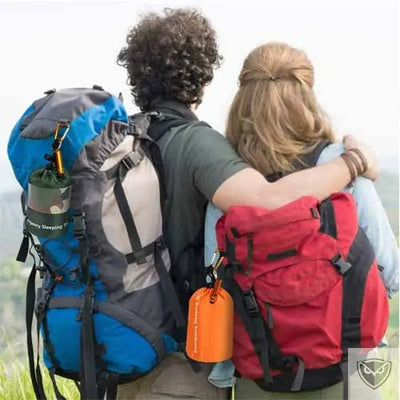  Bivy Bag Sursac de Couchage Couverture de Survie Réutilisable Ultra Leger et Facile a transporter