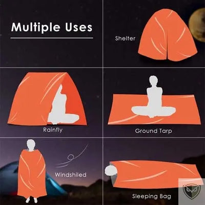 BIVY™ couverture de survie sac de couchage réutilisable survieprotek