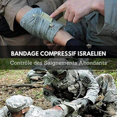 Comment utiliser un pansement compressif israelien? - survieprotek