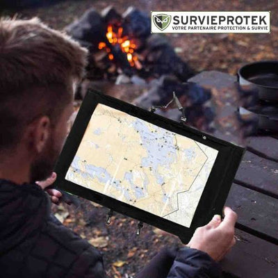 BIVOUAK™ Porte-Carte Etanche en PVC survieprotek
