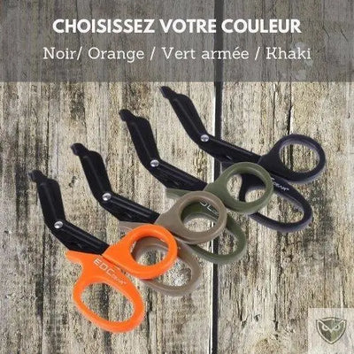 EDC® Paire de Ciseaux de Premiers Secours survieprotek