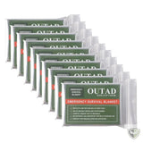 EMS™ Couvertures de Survie - 10 / Pack survieprotek