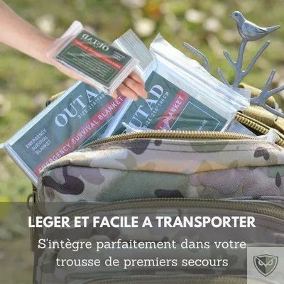 EMS™ Couvertures de Survie - 10 / Pack survieprotek