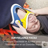 EMS® Collier Cervical Adulte de Premiers Secours 4 Niveaux Ajustables survieprotek