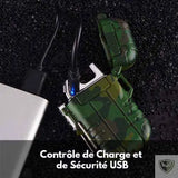 Explorer™ Briquet tempete rechargeable USB à arc électrique avec controle de charge