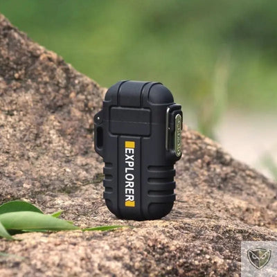 EXPLORER™ Briquet tempete rechargeable USB à arc électrique survieprotek