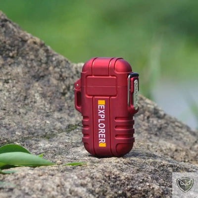 EXPLORER™ Briquet tempete rechargeable USB à arc électrique survieprotek