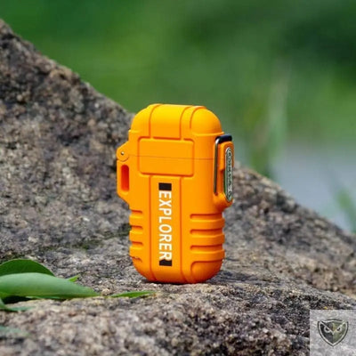 EXPLORER™ Briquet tempete rechargeable USB à arc électrique survieprotek