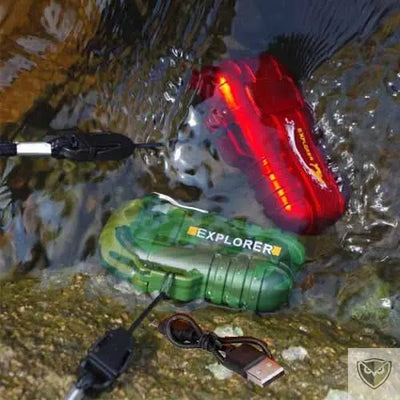 EXPLORER™ Briquet tempete rechargeable USB à arc électrique survieprotek