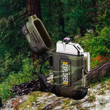 EXPLORER™ Briquet tempete rechargeable USB à arc électrique survieprotek