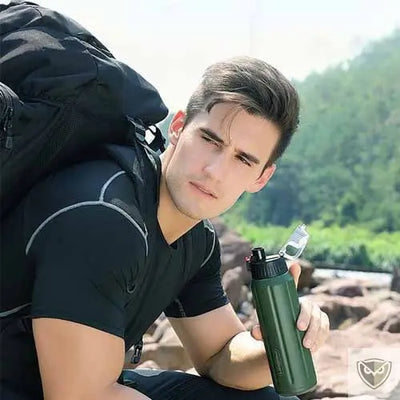 FEIJIAN™ Thermos à Double paroi en acier inoxydable survieprotek