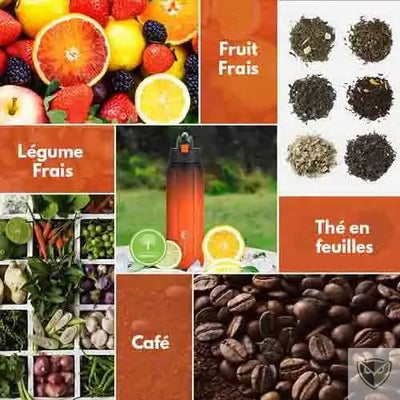 FEIJIAN™ Thermos à Double paroi en acier inoxydable survieprotek