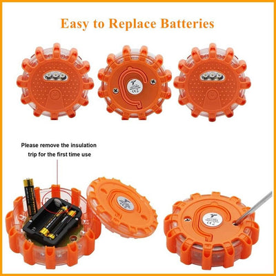 BECAR™ Balises de signalisation routière d'urgence survieprotek