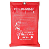 BIVOUAK™ Flame Retardant Fiberglass Fire Blanket 150 x 150 cm