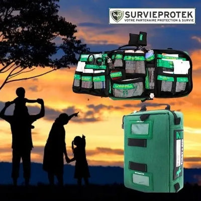 SMARTKIT® Kit de Premiers Secours Voyage 165 Pcs survieprotek